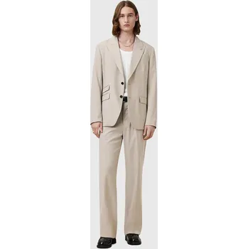 Dámské kalhoty Kalhoty s příměsí vlny AllSaints GALLOW M022QC béžová 01X, vel. 34