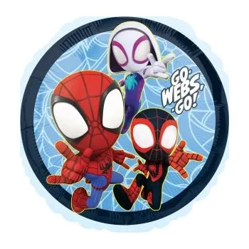 Balónek Kruh - Spidey 43cm - fóliový balónek