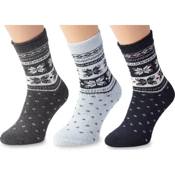 Pánské ponožky Ponožky 3v1 Wooline Natur 1, alpaka Velikost ponožek: EUR 35-38