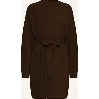Dámské šaty Ichi Dámské Pletené Šaty Ihdasila, hnědá, 40