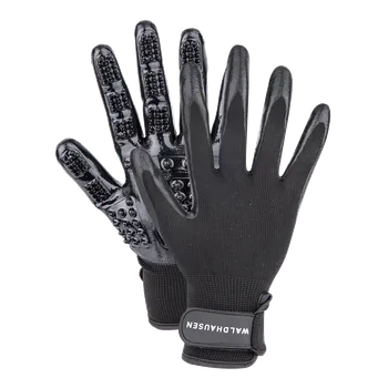 Čištění pro koně Waldhausen Čistící rukavice 3830201 M černá