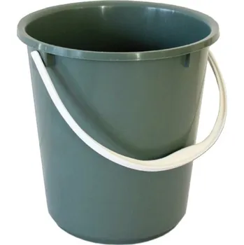 kbelík Plastové vědro 10 l, barva zelená