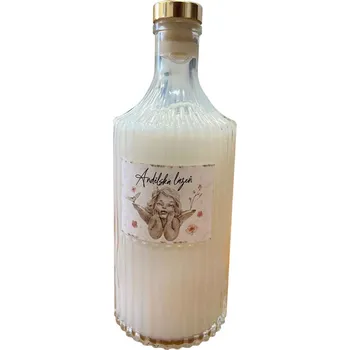 Koupelová pěna Andělská lázeň 500 ml ve skle - kozí mléko a med