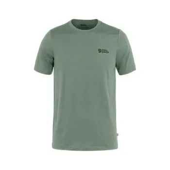 Pánské tričko Fjällräven Abisko Wool Logo SS Men Patina Green zelená M