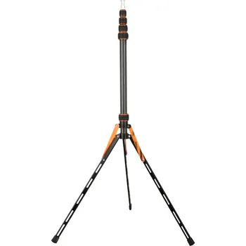 QZSD SL255c multifunkční stativ, stojan z uhlíkových vláken, skládací, flexibilní, přenosný pro světla a příslušenství