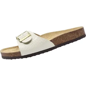 Dámské pantofle Ortopedické pantofle č.38 T980 PROTETIKA croco smetanová