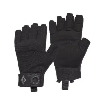 Horolezecké rukavice Black Diamond Crag Half-Finger Gloves Black černá XS