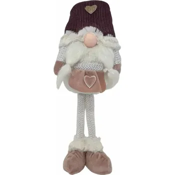 Vánoční dekorace Vánoční trpaslice s dlouhýma nohama