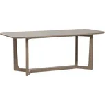 WOOOD Šedobéžový dřevěný jídelní stůl Ferion 180 x 90 cm