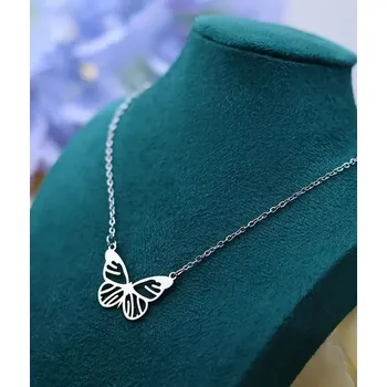 Řetízek Náhrdelník s motýlem