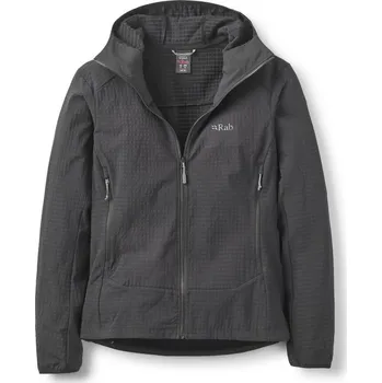 Dámská mikina Dámská mikina Rab Quantra Pro Hoody Barva: Black, Velikost: M