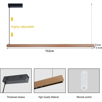 MADEIRA lineár dřevo dub 152cm Tuya WIFI
