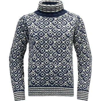 Pánská mikina Svetr DEVOLD SVALBARD WOOL HIGH NECK Uni velikost XL