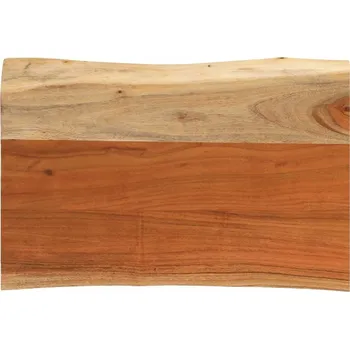 Obývací pokoj vidaXL Stolní deska 50 x 40 x 3,8 cm živá hrana mangovníkové dřevo [370679] Barva: Akáciové dřevo (přírodní)