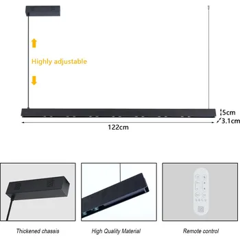 MADEIRA lineár dřevo ořech 122cm Tuya WIFI