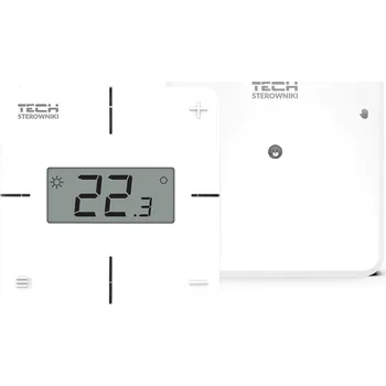 Termostat TECH EU-T-2x WiFi Bezdrátový dvoupolohový pokojový termostat (ON/OFF)