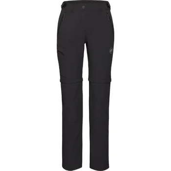 Dámské kalhoty Mammut Kalhoty odepínací Runbold IV Zip Off Pants dámské Velikost: 40 / Barva (vzor): černá
