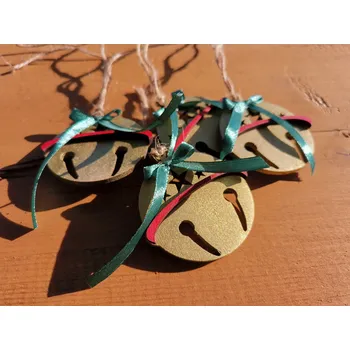 Vánoční dekorace Rolnička zlatá