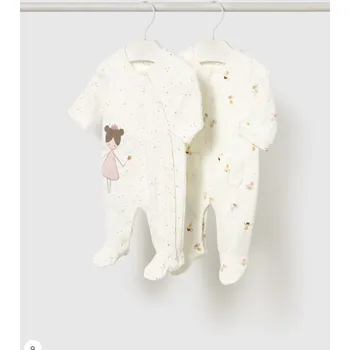 Kojenecký body Mayoral set 2 kusů kojeneckých overalů 2703 - 091 Velikost: 80 100% bavlna