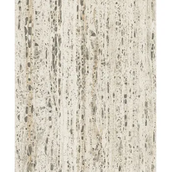 Tapeta Vliesová tapeta na zeď, šedá, béžová, kámen, 33351 Travertino, Marburg