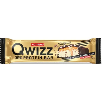 Tyčinka Nutrend QWIZZ 35% PROTEIN BAR, 60g slaný karamel