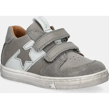 Chlapecká obuv Dětské kožené sneakers boty Froddo DOLBY šedá barva, G2130315 G2130315.21.24 90X, EUR 22