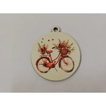 Vánoční dekorace Vánoční výřez baňka - kolo č.2