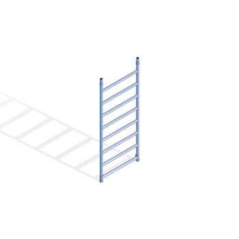 rám kola Rám Klimatek 0,85x2 m - Rozpěrný rám s 8 příčkami