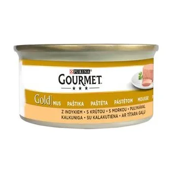 Krmivo pro kočku 24ks Gourmet Gold paštika s krůtou 85g