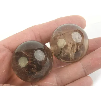 Přírodní kámen Koule záhněda cca 35mm