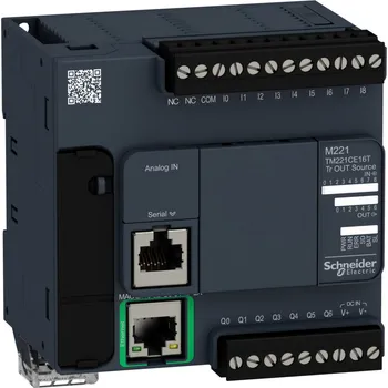 Stykač SCHNEIDER ELECTRIC SCHNEIDER TM221CE16T PLC Modicon M221, 24VDC, 9DI, TM221CE16T