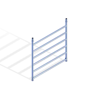 rám kola Rám Klimatek 1,45x1,5 m - Rozpěrný rám s 6 příčkami