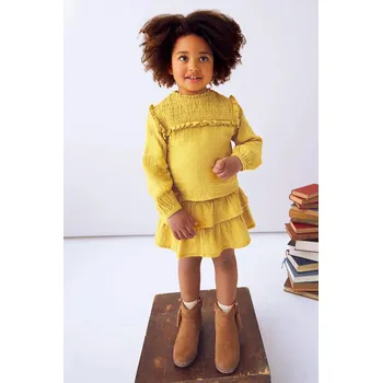 Dětská souprava Mayoral 4933.6J.Mini.9BYA žlutá 18X, vel. 128