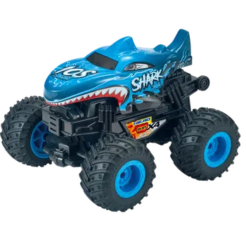 autíčko Auto na setrvačník HOT ROD modré - RE.EL TOYS