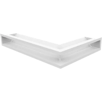 Krbová kamna Luft SF rohová levá bílá 60x40x9 LUFT/NL/9/40/45S/B/SF