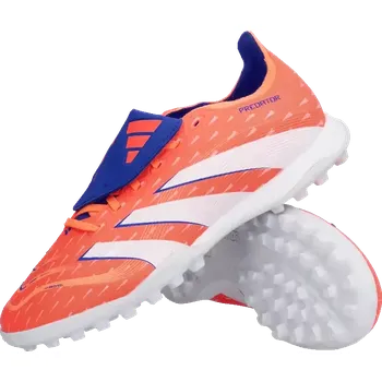 Kopačky Pánské kopačky turfy Adidas Predator League FT TF oranžové