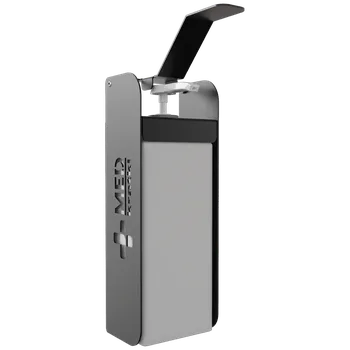 Krbové nářadí Černý dávkovač kapaliny a dezinfekčního gelu MED DOZOWNIK/DEZYN/MED/CZARNY