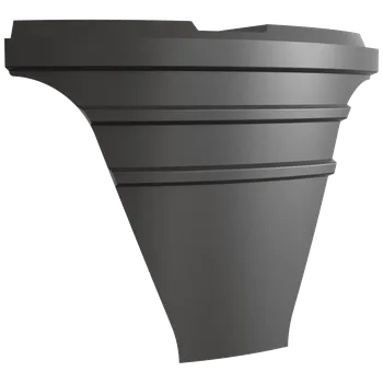 Krbové nářadí Litinová nožka k topidlu Koza K8, lakovaná K8-000010/MALOWANE