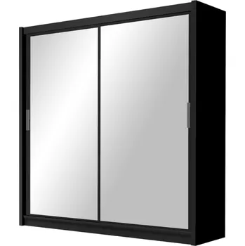 Šatní skříň Stolar Šatní skříň PARIS 160 Zvolte dekor: Černá