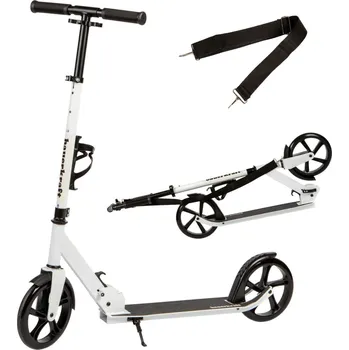 Koloběžka Skládací koloběžka pro děti, nastavitelná výška 91-101 cm - držák na láhev