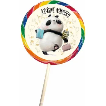 Bonbon Kroucené lízátko 80 g - krásné narozky