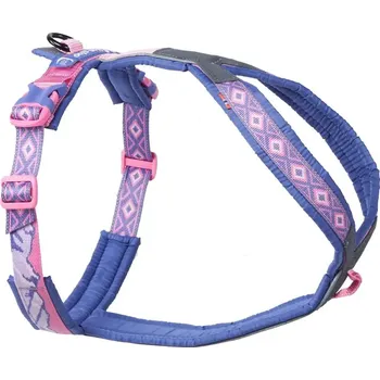 Postroj pro psa Postroj LINE 5.0 Non-stop Dogwear RACHEL POHL Fialovo-růžový Velikost: 8