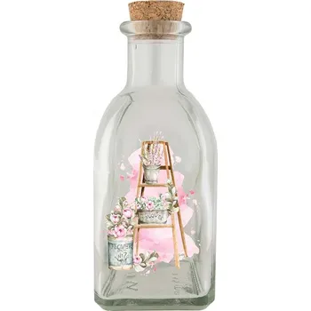 Láhev Skleněná lahvička 250 ml - Květináče