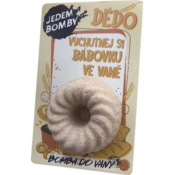 bomba do koupele Pěnivá a šumivá bomba do koupele pro dědu 85 g