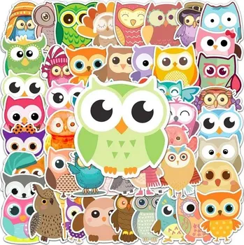 samolepka Samolepky se sovou