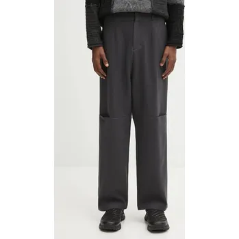 Pánské kalhoty Vlněné kalhoty Ader Error SLACKS, L, šedá, 90X