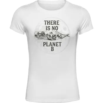 Dámské tričko Dámské tričko s potiskem - No Planet B - XL