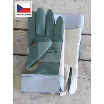 Pracovní rukavice REPA rukavice pánské kombinované lícovkové