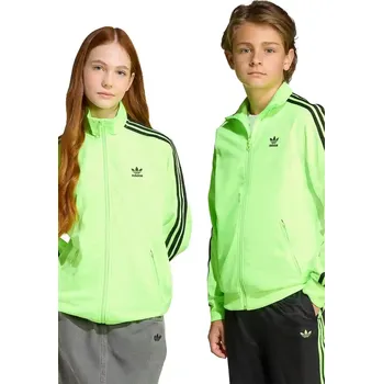 Dětská móda Dětská mikina adidas Originals JV8586 zelená 71X, vel. 176