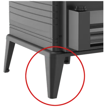 Krbové nářadí Litinová nožka pro kamna Koza K10, lakovaná K10-000010/MALOWANE